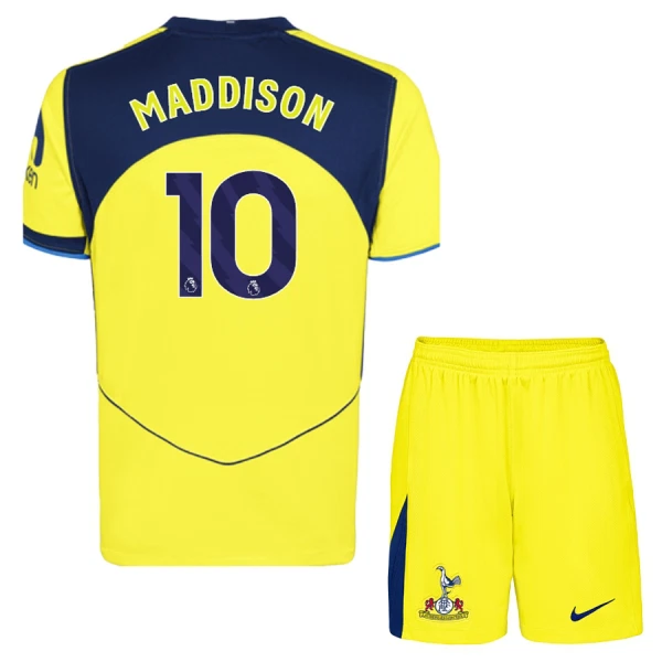 Billiga Fotbollströjor Barn Tottenham Hotspur Tredjeställ 2025/26 James Maddison 10