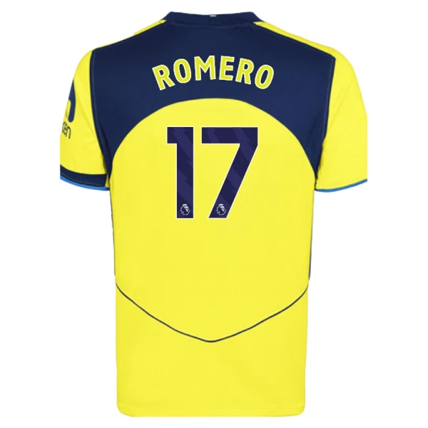 Tottenham Hotspur Tredjetröja 2025/26 Herr Kortärmad Cristian Romero 17