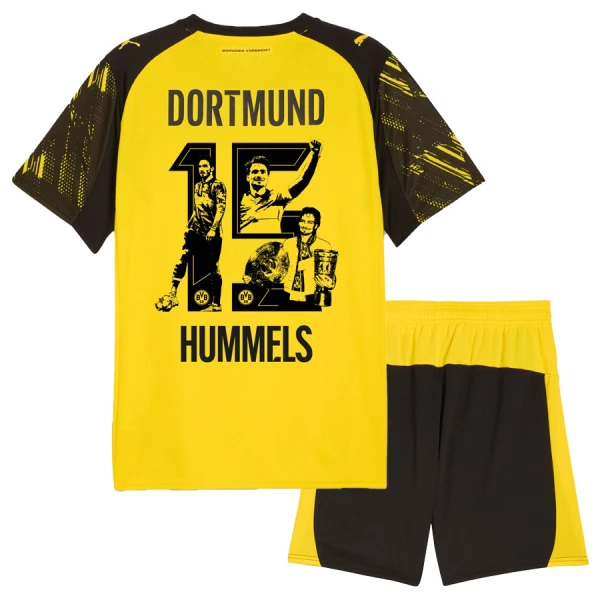 Borussia Dortmund Hemmaställ 2025/26 Special Edition Barn Mats Hummels 15