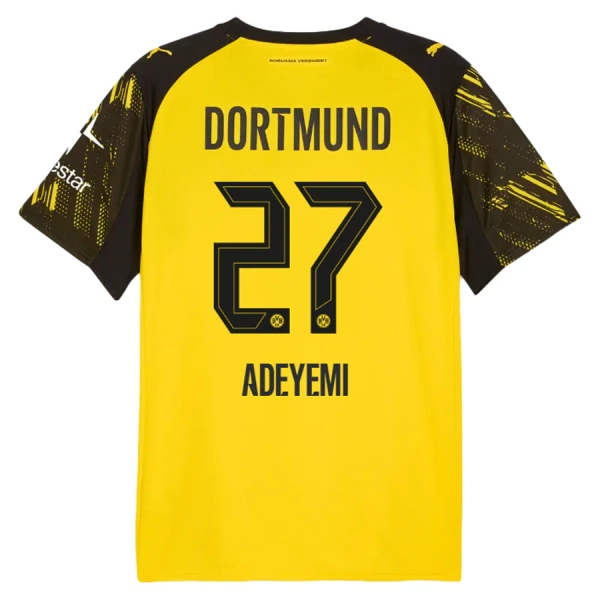 Herr Fotbollströja Borussia Dortmund Hemmatröja 2025/26 Karim Adeyemi 27