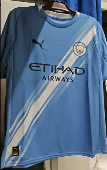 Fotbollstroja Herr Manchester City Hemmatroja 2025 Kortarmad.webp