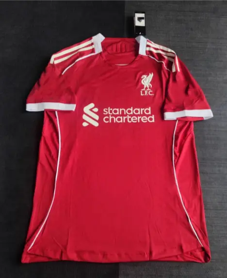 Liverpool Hemmatroja Fotbollstrojor med-tryck Mohamed Salah 11.webp