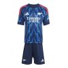 Arsenal Borta tröja 2025/26 Ben White 4 Barn Kortärmad + Shorts