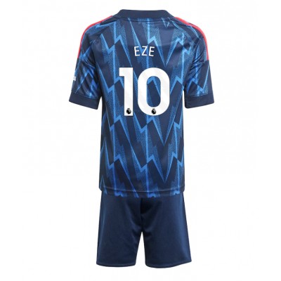 Arsenal Barn Bortaställ 2025/26 Eberechi Eze 10 Fotbollskläder Set