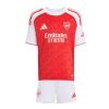 Arsenal Hemma Fotbollströjor 2025/26 Bukayo Saka 7 Barn Kortärmad Tröja + Shorts