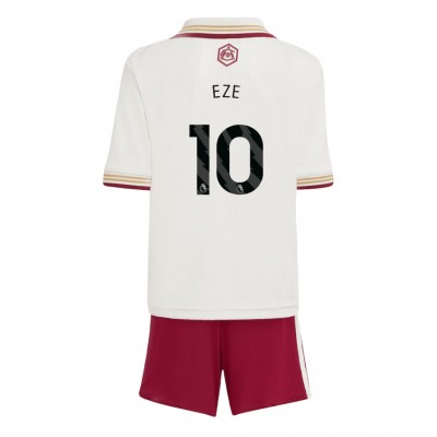 Arsenal Barn tröja 2025/26 Tredjeställ Eberechi Eze 10 Kortärmad Tröja + Shorts
