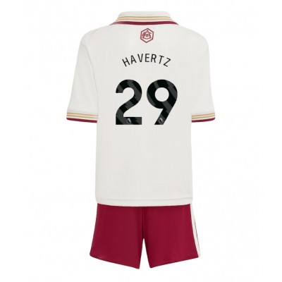Arsenal Barn tröja 2025/26 Tredjeställ Kai Havertz 29 Kortärmad Tröja + Shorts
