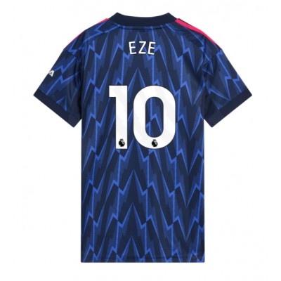 Arsenal Dam Fotbollskläder Borta 2025/26 Kortärmad Eberechi Eze 10