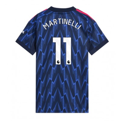 Arsenal Dam Fotbollströja Borta 2025/26 Gabriel Martinelli 11 Kortärmad
