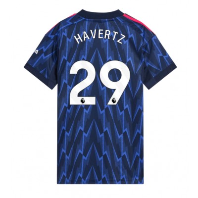 Arsenal Dam Fotbollskläder Borta 2025/26 Kortärmad Kai Havertz 29