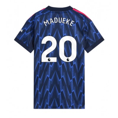 Arsenal Dam Fotbollskläder Borta 2025/26 Kortärmad Noni Madueke 20
