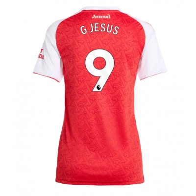 Billiga Fotbollströjor Dam Arsenal Hemmatröja 2025/26 Gabriel Jesus 9