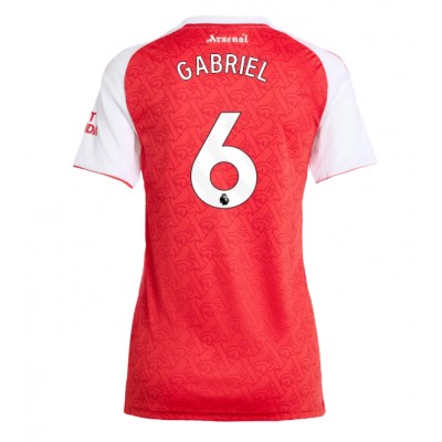 Billiga Fotbollströjor Dam Arsenal Hemmatröja 2025/26 Gabriel Magalhães 6