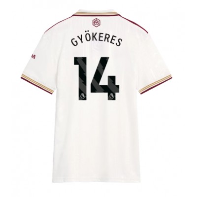 Fotbollskläder Dam Arsenal Tredjetröja 2025/26 Kortärmad Viktor Gyökeres 14