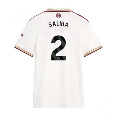 Billiga Fotbollströjor Dam Arsenal Tredjetröja 2025/26 William Saliba 2