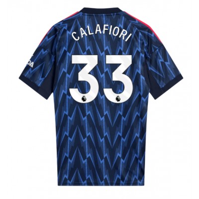 Fotbollströjor Billigt Herr Arsenal Bortatröja 2025/26 Riccardo Calafiori 33