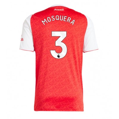 Fotbollströja Herr Arsenal Hemmatröja 2025/26 Kortärmad Cristhian Mosquera 3