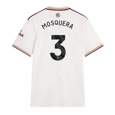 Arsenal Fotbollströjor 2025/26 Tredjetröja Herr Kortärmad Cristhian  Mosquera 3