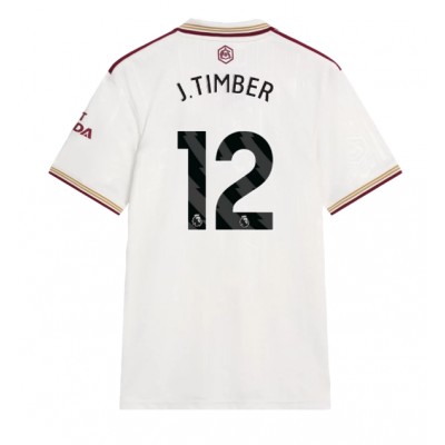 Arsenal Fotbollströja 2025/26 Tredjetröja Herr Kortärmad Jurrien Timber 12