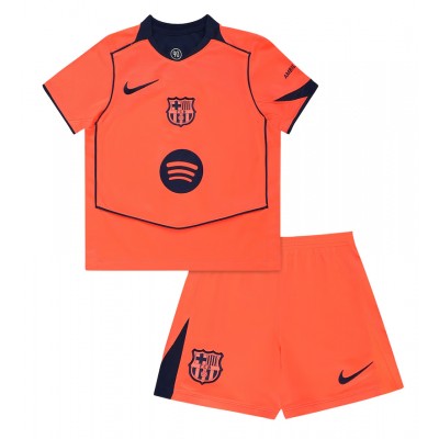 Billiga Fotbollströjor Barcelona Barn Tredjeställ 2025/26 Kortärmad Tröja + Shorts