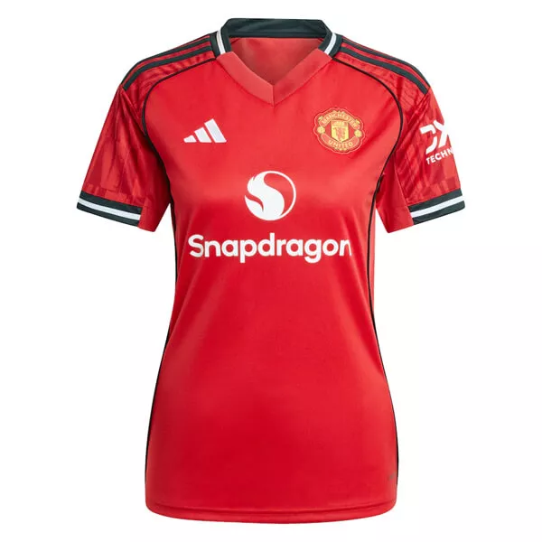 Fotbollskläder Dam Manchester United Hemmatröja 2025/26 Kortärmad