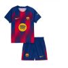 Billiga Fotbollströjor Barn FC Barcelona Hemmaställ 2025/26 Set Fermín López 16