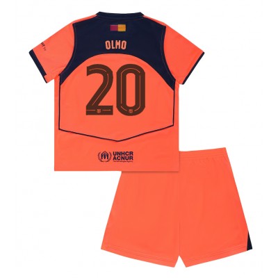 Fotbollssats Barn FC Barcelona Tredjeställ 2025/26 Dani Olmo 20