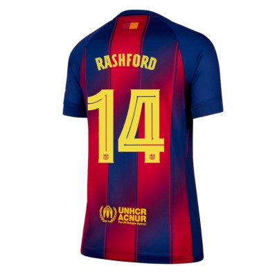 FC Barcelona Dam Hemmatröja 2025/26 Kortärmad Marcus Rashford 14