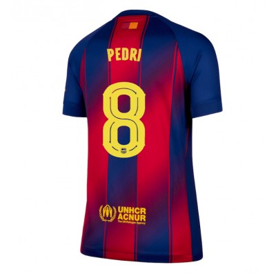Billiga Fotbollströjor FC Barcelona Hemmatröja 2025/26 Dam Pedri Gonzalez 8