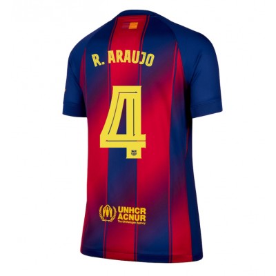 Billiga Fotbollströjor FC Barcelona Hemmatröja 2025/26 Dam Ronald Araujo 4