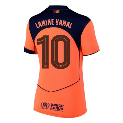 Billiga Fotbollströja Dam FC Barcelona Tredjetröja 2025/26 Lamine Yamal 10