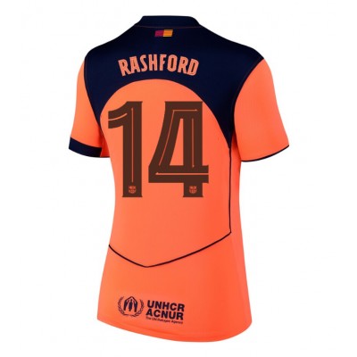 Fotbollströjor Dam FC Barcelona Tredjetröja 2025/26 med tryck Marcus Rashford 14
