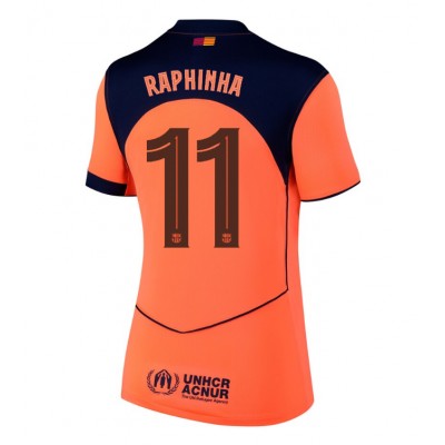 Fotbollströjor Dam FC Barcelona Tredjetröja 2025/26 med tryck Raphinha Belloli 11