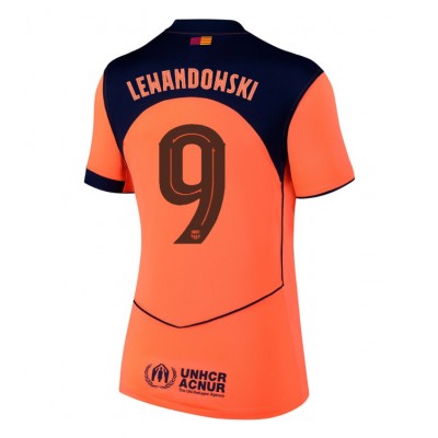 Billiga Fotbollströja Dam FC Barcelona Tredjetröja 2025/26 Robert Lewandowski 9