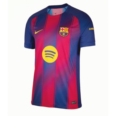 Billig Fotbollströja Herr FC Barcelona Hemmatröja 2025/26 Kortärmad