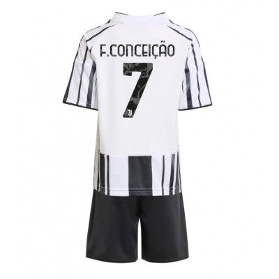 Fotbollsset Barn Juventus Hemmaställ 2025/26 Francisco Conceição 7