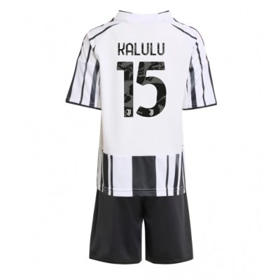 Fotbollströjor Billigt Barn Juventus Hemmaställ 2025/26 Pierre Kalulu 15