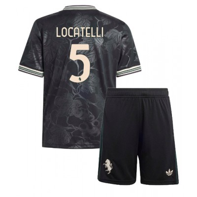 Fotbollskläder Set Barn Juventus Tredjeställ 2025/26 Manuel Locatelli 5