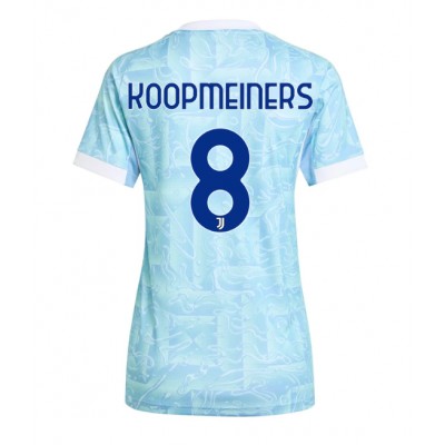 Dam Fotbollströja Juventus Bortatröja 2025/26 Teun Koopmeiners 8 Kortärmad