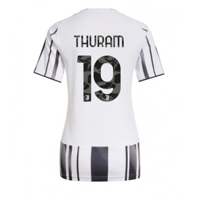 Juventus Dam Hemmatröja 2025/26 Fotbollströjor med tryck Khéphren Thuram 19