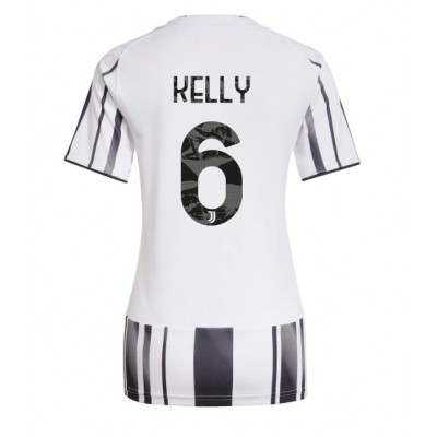 Juventus Dam Hemmatröja 2025/26 Fotbollströjor med tryck Lloyd Kelly 6