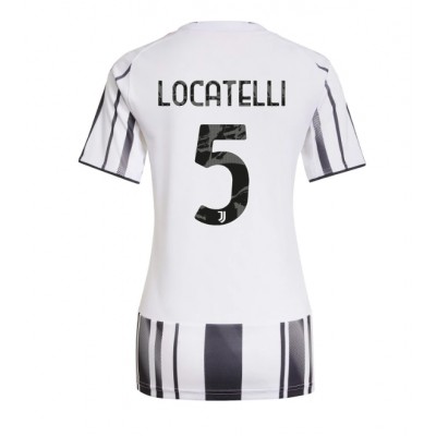 Dam Fotbollströjor Juventus Hemmatröja 2025/26 Manuel Locatelli 5 Kortärmad