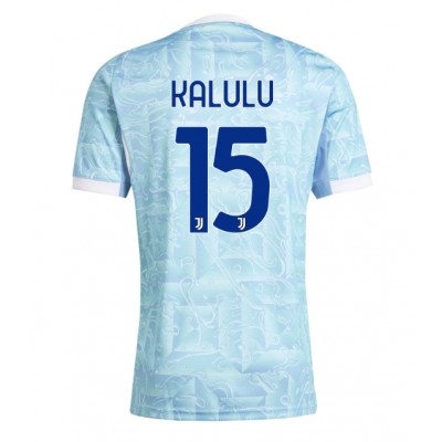 Billiga Fotbollströjor Herr Juventus Bortatröja 2025/26 Pierre Kalulu 15 Kortärmad