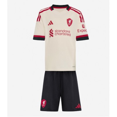 Billiga Fotbollströjor Barn Liverpool Bortaställ 2025/26 Federico Chiesa 14