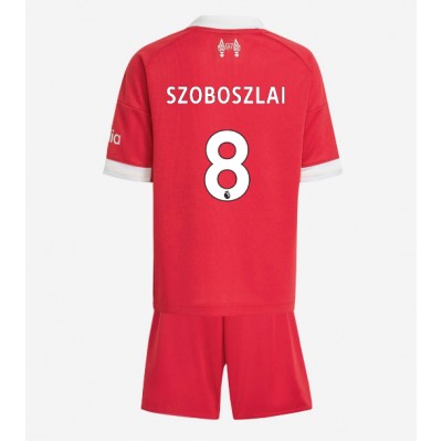 Billiga Fotbollströjor Barn Liverpool Hemmaställ 2025/26 Dominik Szoboszlai 8