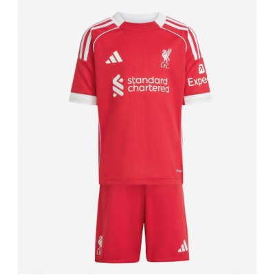 Billiga Fotbollströjor Barn Liverpool Hemmaställ 2025/26 Federico Chiesa 14