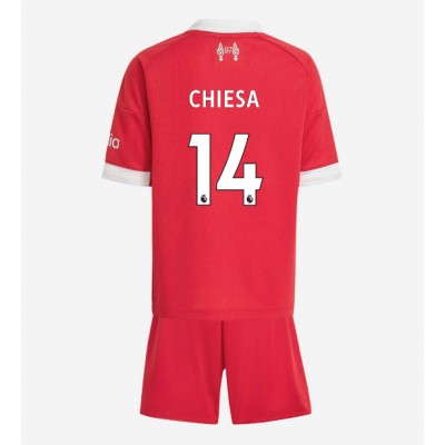 Billiga Fotbollströjor Barn Liverpool Hemmaställ 2025/26 Federico Chiesa 14