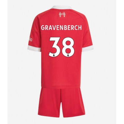 Fotbollströjor Billigt Barn Liverpool Hemmaställ 2025/26 Ryan Gravenberch 38
