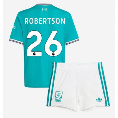 Fotbollskläder Set Barn Liverpool Tredjeställ 2025/26 Andrew Robertson 26