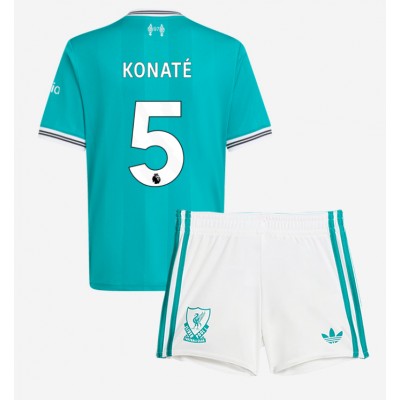 Fotbollströjor Barn Billiga Liverpool Tredjeställ 2025/26 Ibrahima Konaté 5